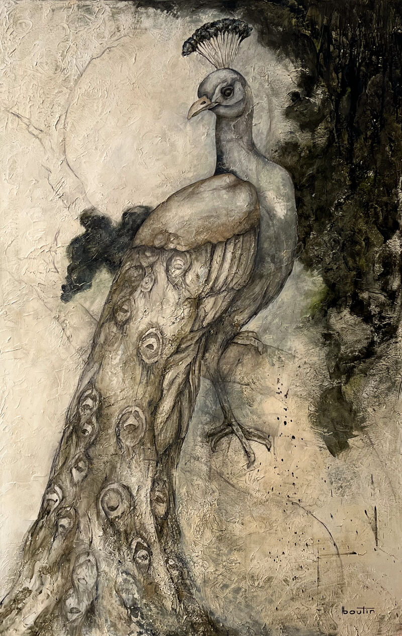 Regal Plumage - a Paintings by Boutin